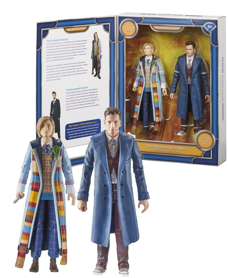 Reviewed: Character Options’ Regeneration Set (Thirteenth and Fourteenth Doctors)