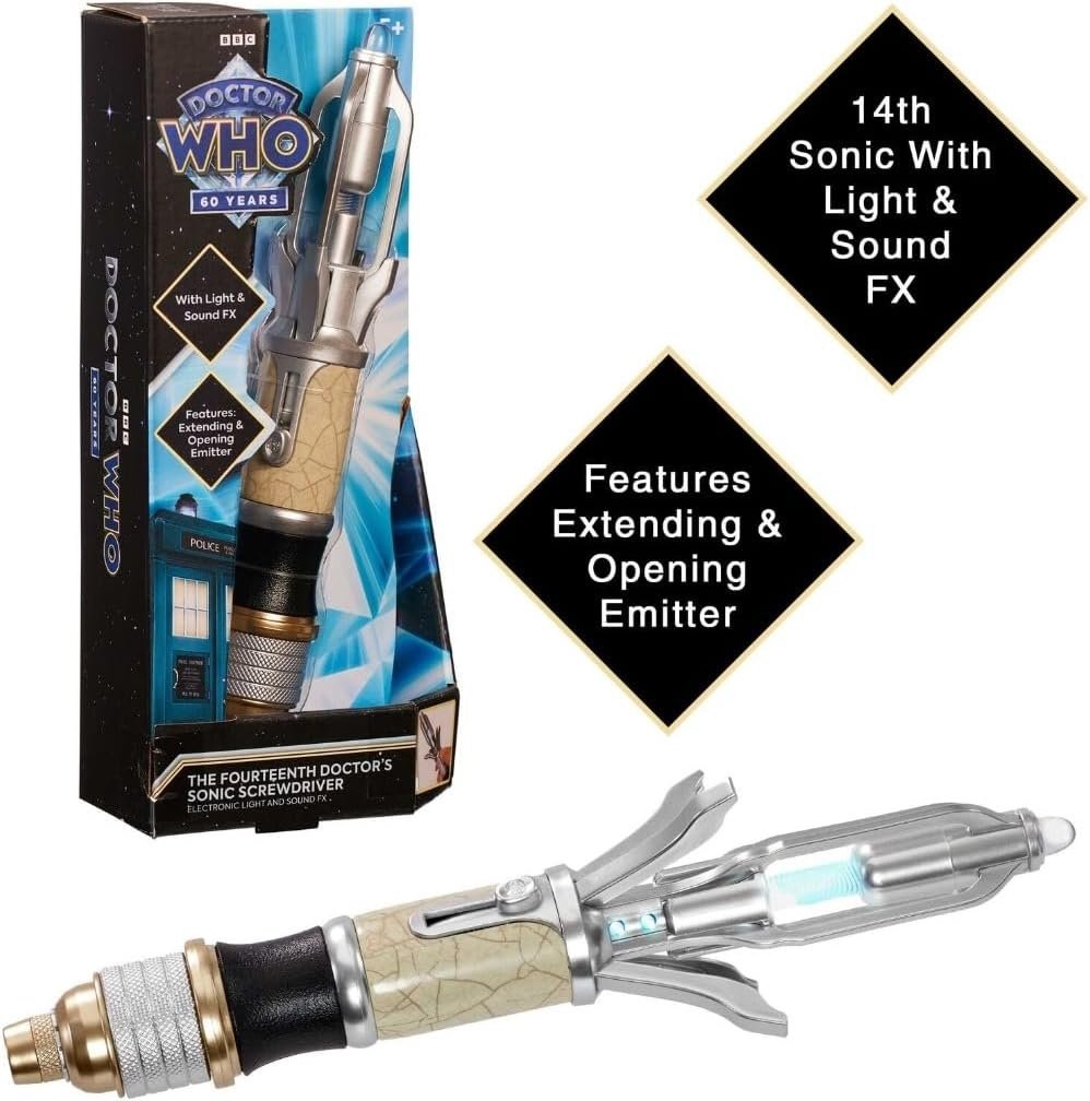 The Standard Edition of the Fourteenth Doctor’s Sonic Screwdriver Is Available (Good Luck Finding It)